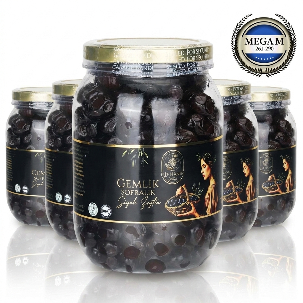 Gemlik Mega Zeytin 5x1 kg
