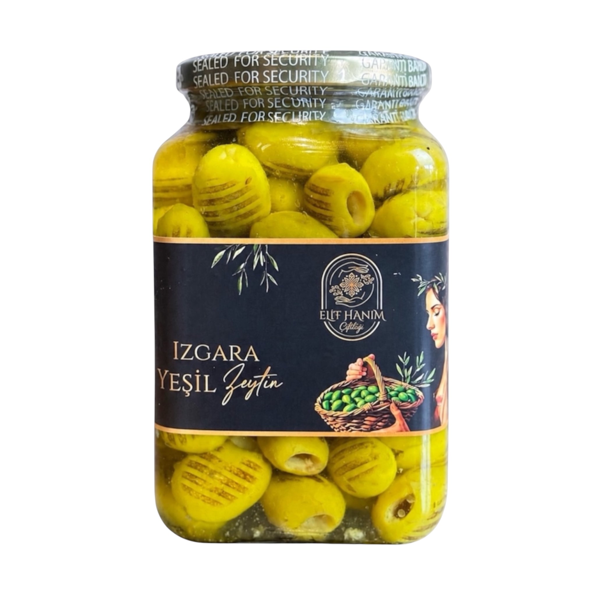 Izgara Yeşil Zeytin (Net 600 gr)
