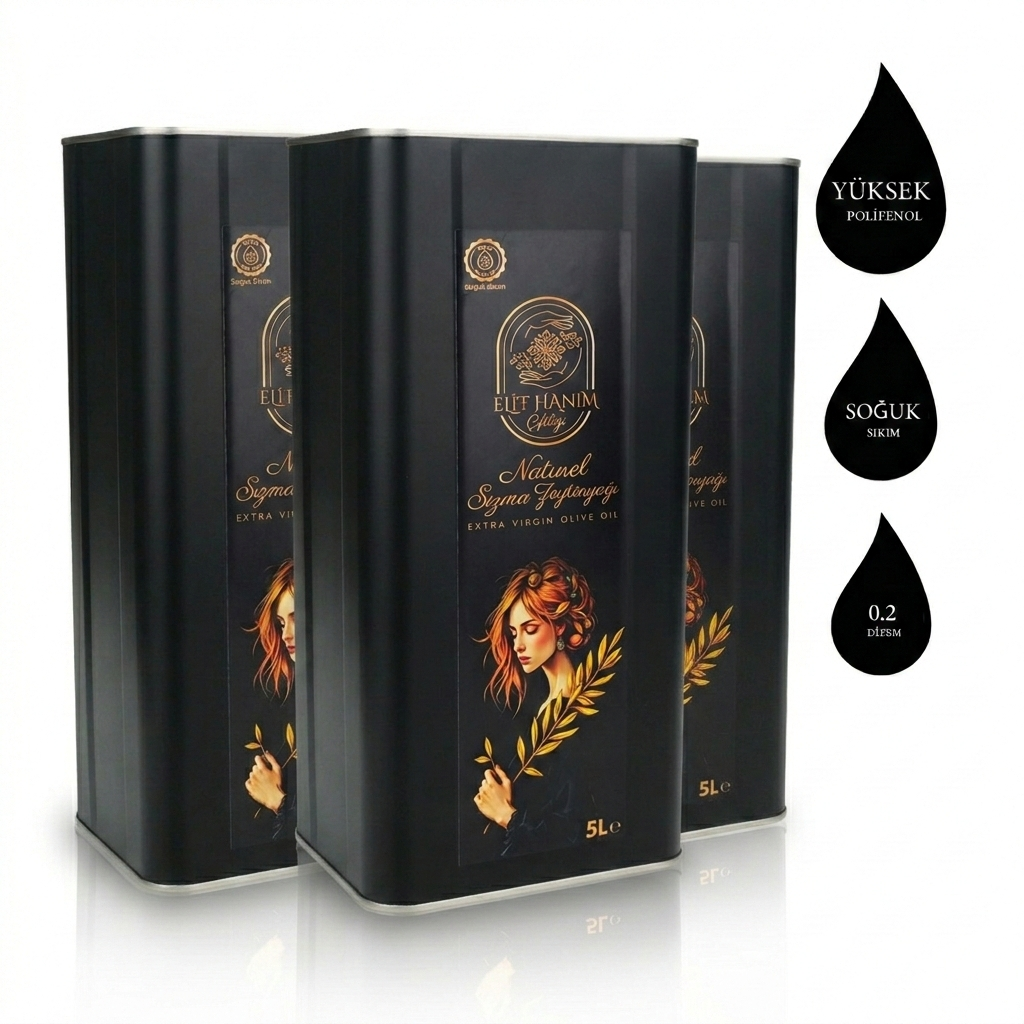 Naturel Sızma Zeytinyağı 3x5 litre