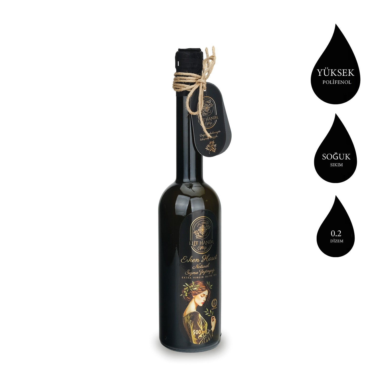 Erken Hasat Natürel Sızma Zeytinyağı - 500 ml