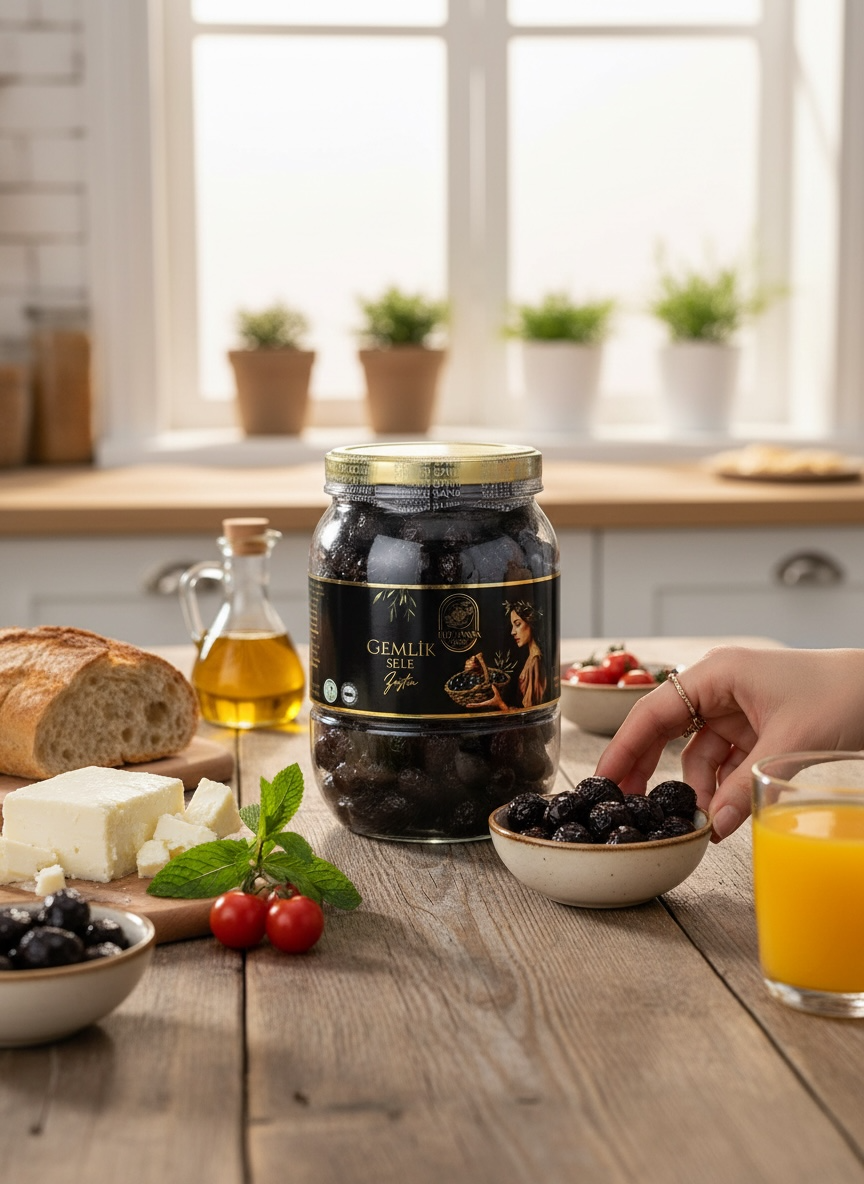 Gemlik Kuru Sele Zeytin 1 kg