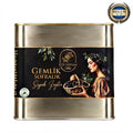 Gemlik Mega M Siyah Zeytin 2 kg ( Teneke)