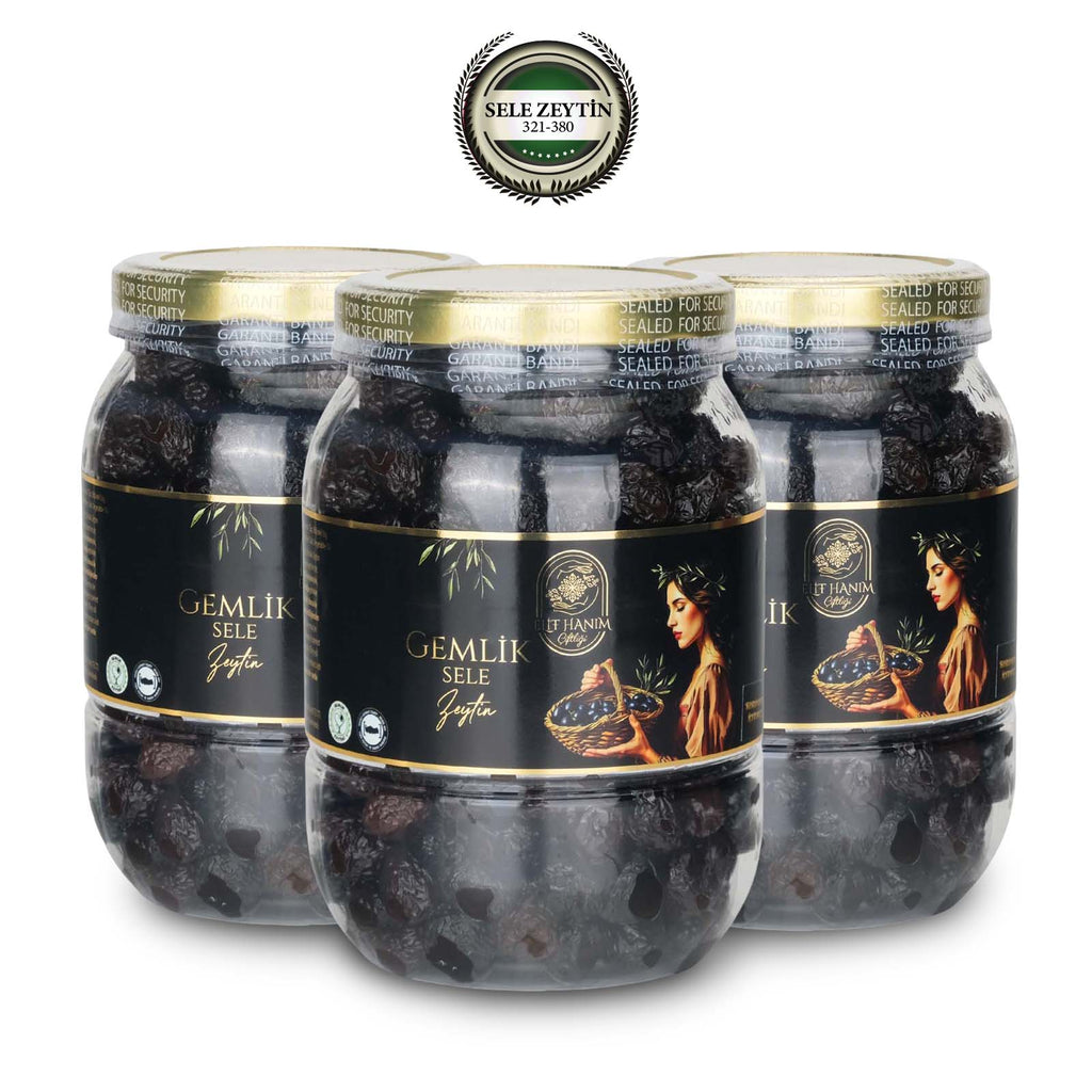 Gemlik Kuru Sele Zeytin 3x1 kg