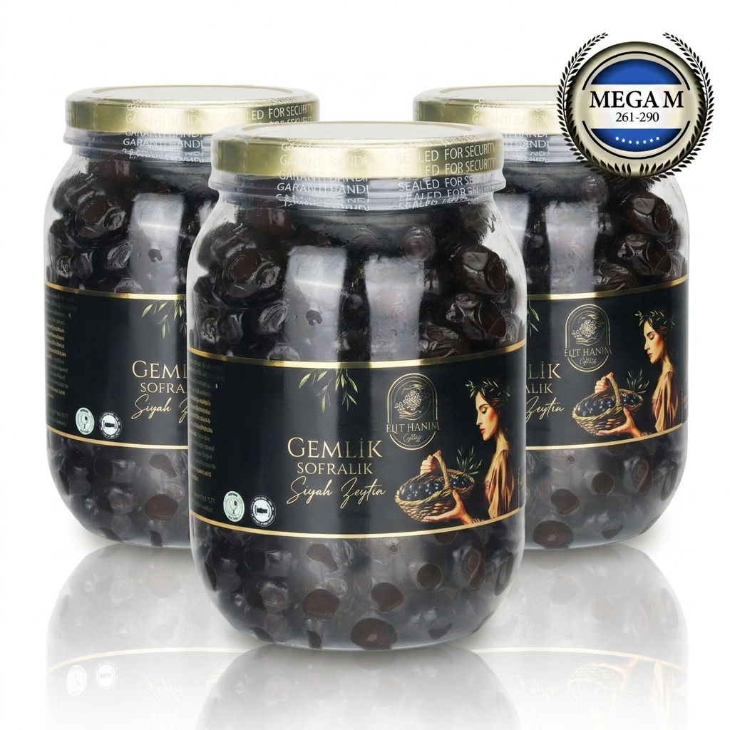 Gemlik Mega Zeytin 3x1 kg