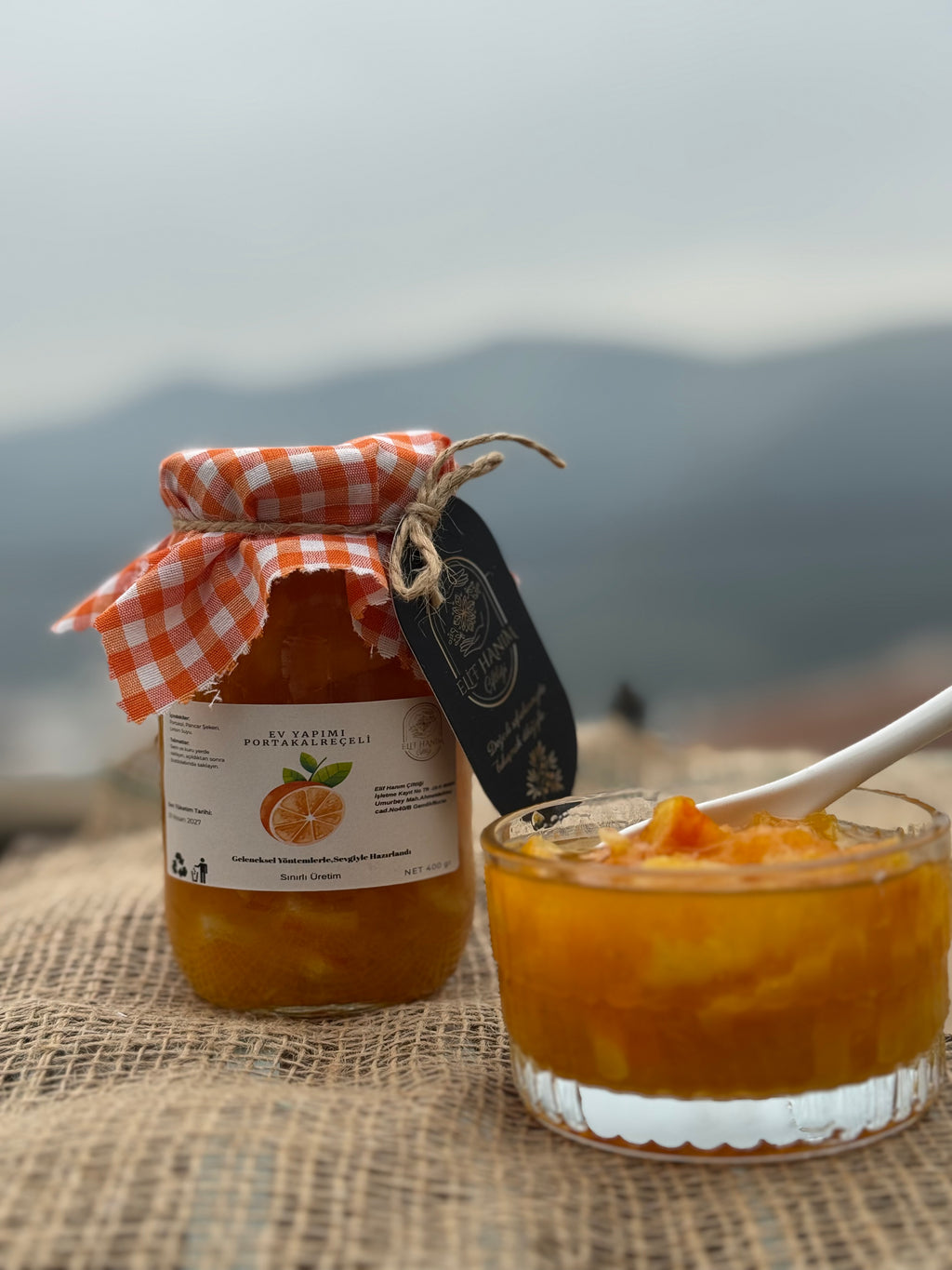 Ev Yapımı Portakal Reçeli Net 400 gr