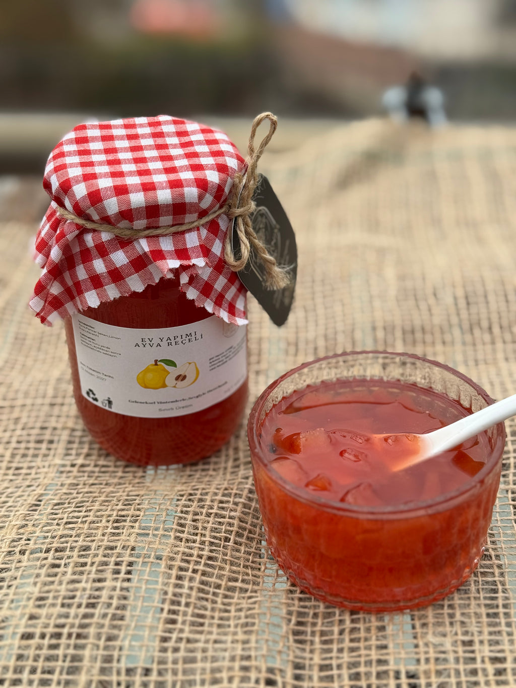 Ev Yapımı Ayva Reçeli Net 400 gr