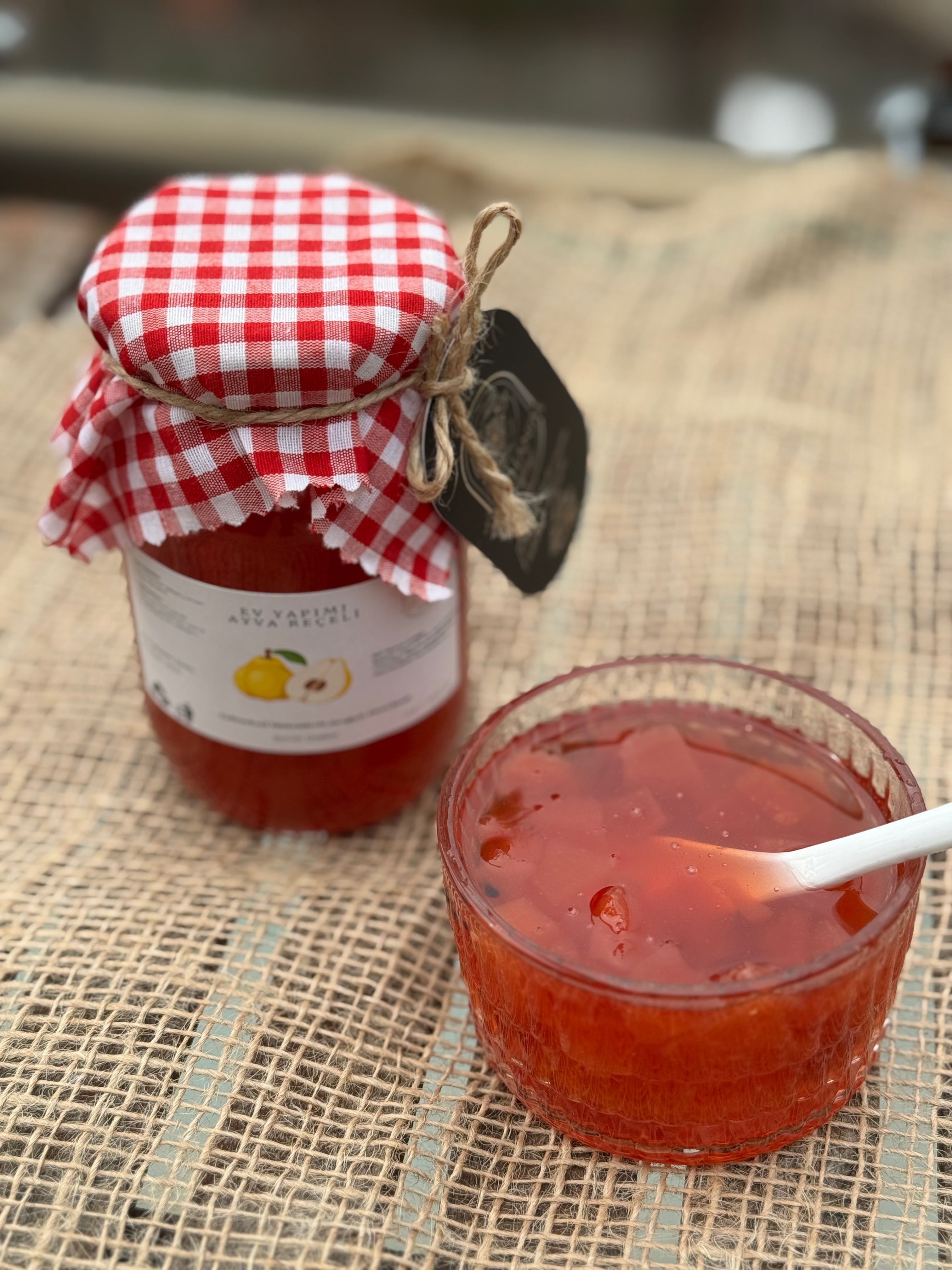 Ev Yapımı Ayva Reçeli Net 400 gr
