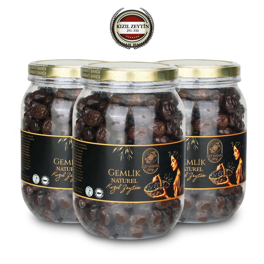 Naturel Kızıl Zeytin  M 3x1 kg