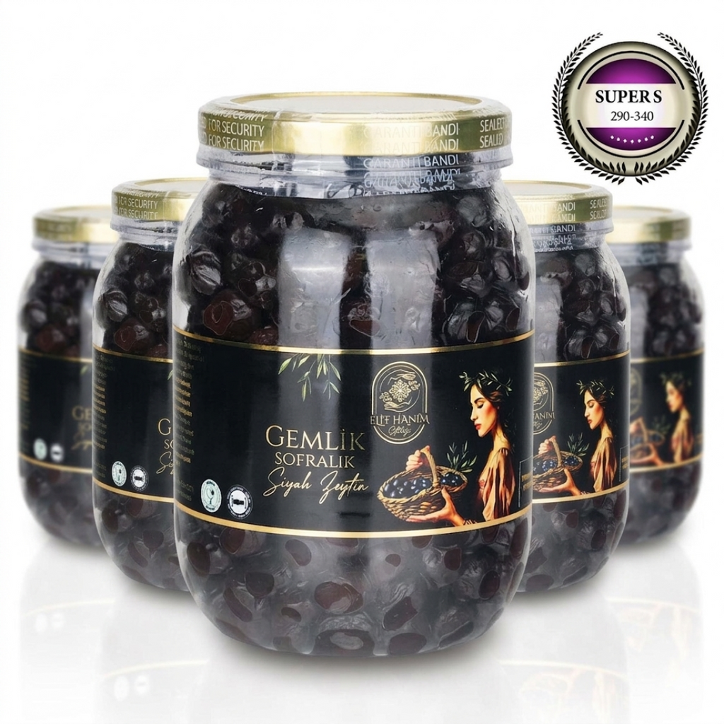 Gemlik Süper S Siyah Zeytin 5 al 4 Öde