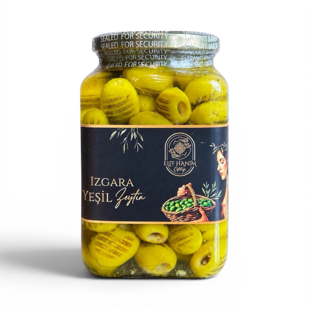 Izgara Yeşil Zeytin (Net 600 gr)