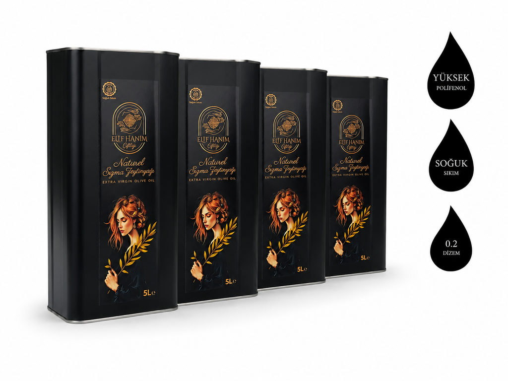 Natürel Sızma Zeytinyağı 4x5 litre