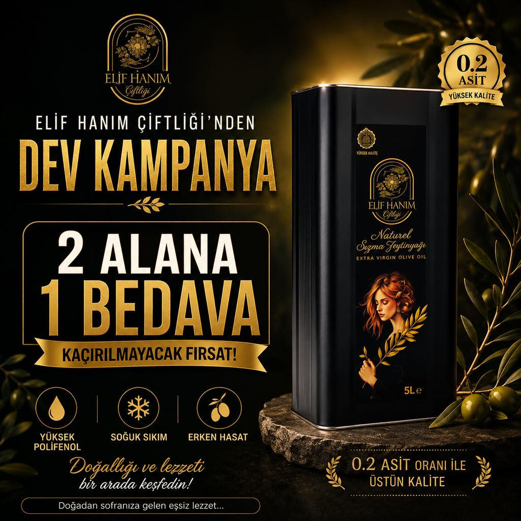 Naturel Sızma Zeytinyağı 3x5 litre
