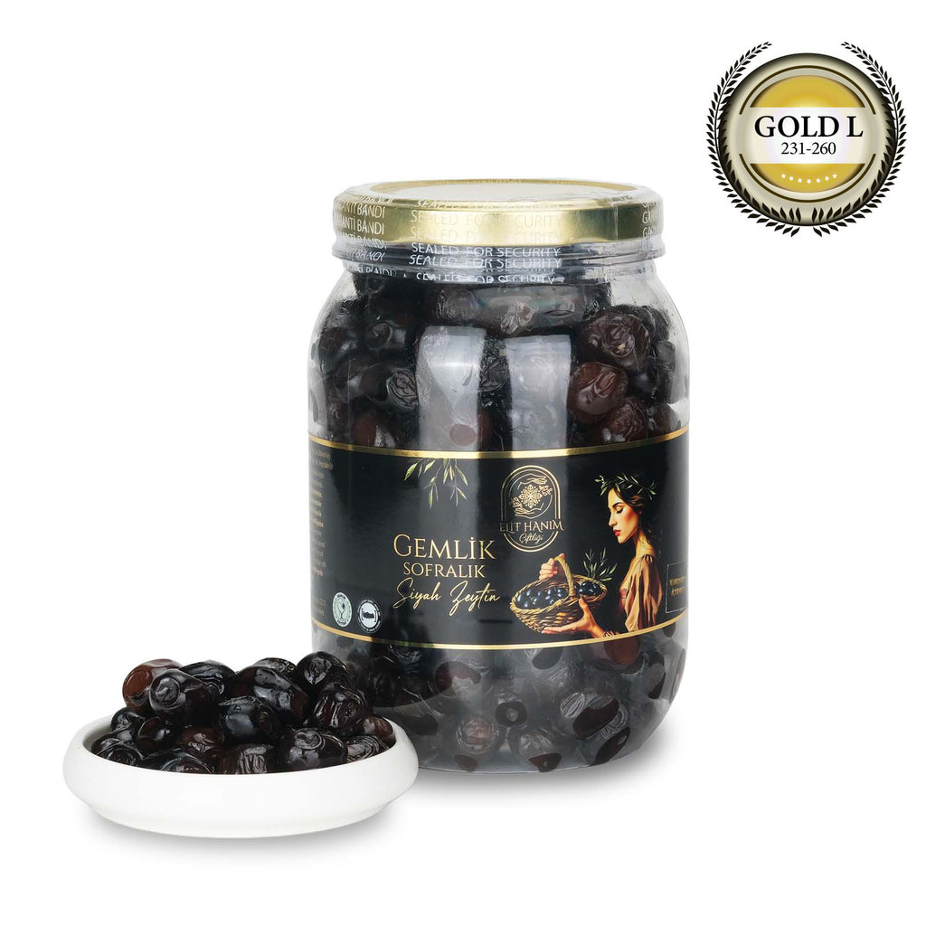 Gemlik Gold Siyah Zeytin 1 kg